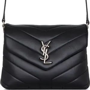 Saint Laurent Loulou Matelasse Leather Crossbody